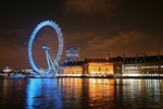 London Eye City Lights